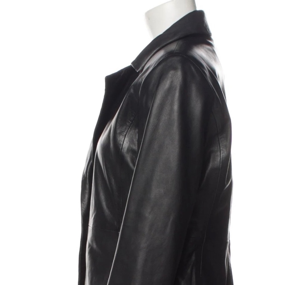 Reformation x Veda 100% Genuine Leather Jacket Size Medium / Small - Picture 3 of 6